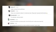 Redditors talk about the small mushroom island find in Minecraft (Image via Reddit)